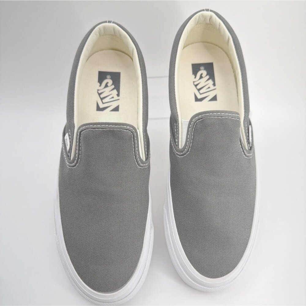 Vans Slip-On Reissue 98 LX Sneakers Gunmetal Unisex Size M7.5  W9